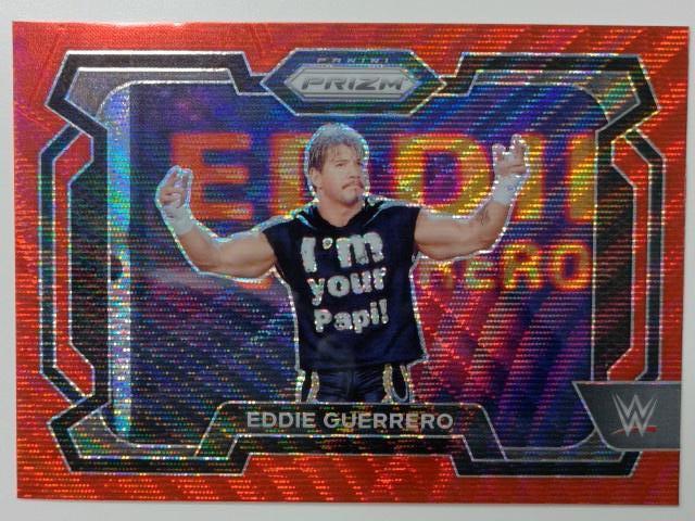 2024 Panini Prizm WWE Wrestling Ruby Wave Prizm Eddie Guerrero #20