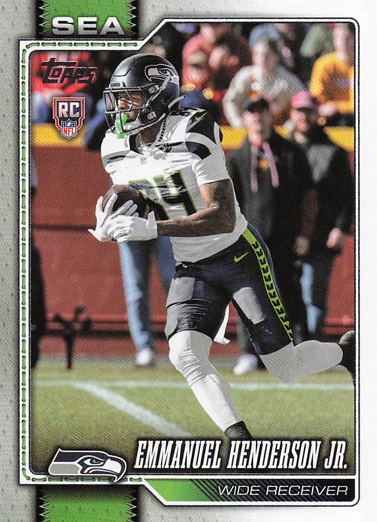 2026 Topps Flagship Football Emmanuel Henderson Jr. #392 RC