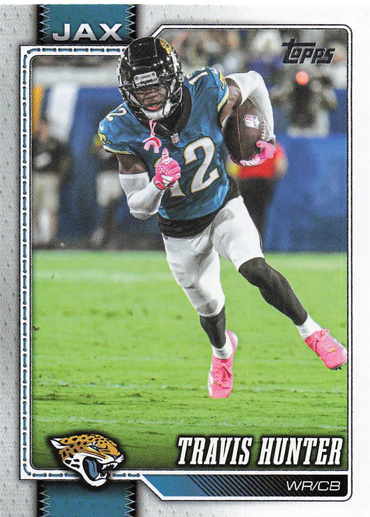 2026 Topps Flagship Football Travis Hunter #90