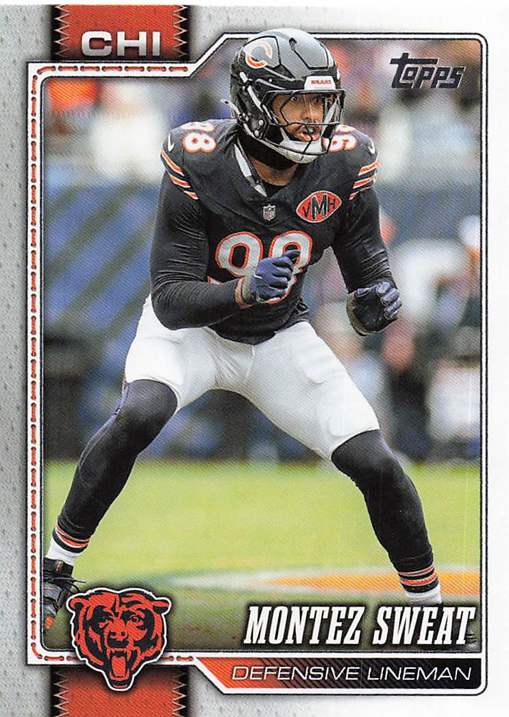 2026 Topps Flagship Football Montez Sweat #212
