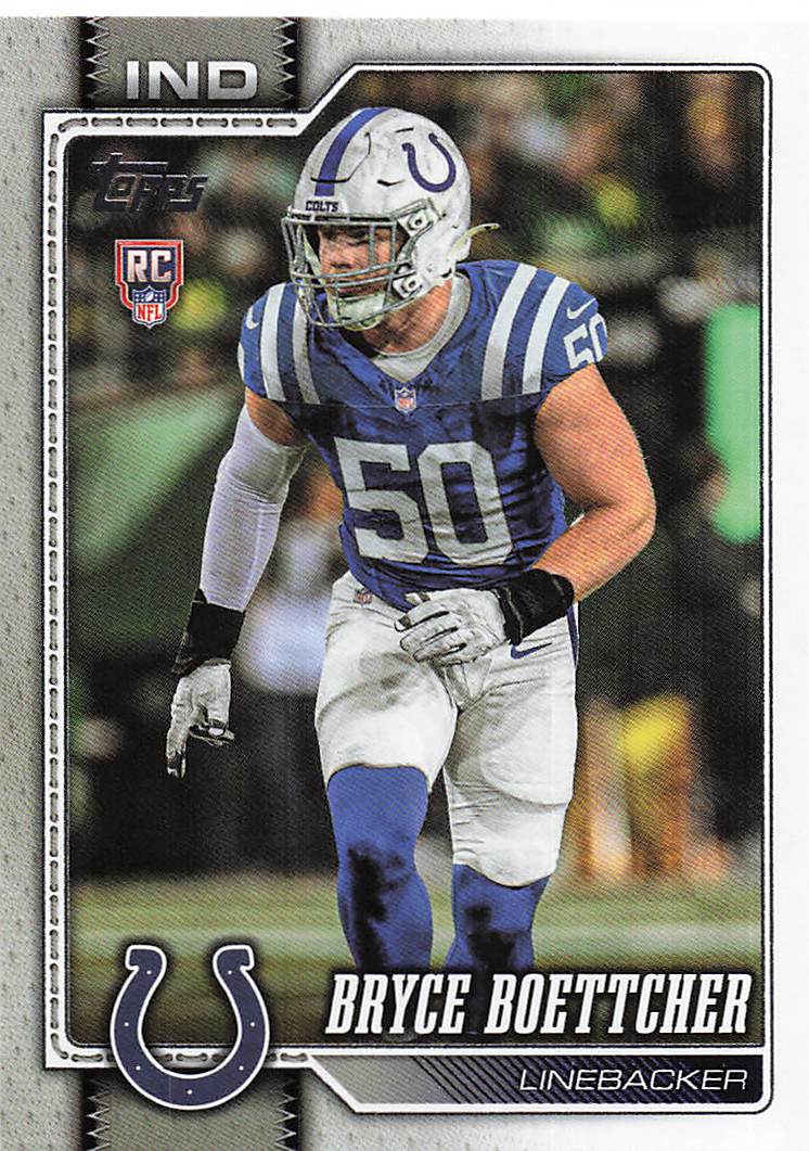 2026 Topps Flagship Football Bryce Boettcher #371 RC