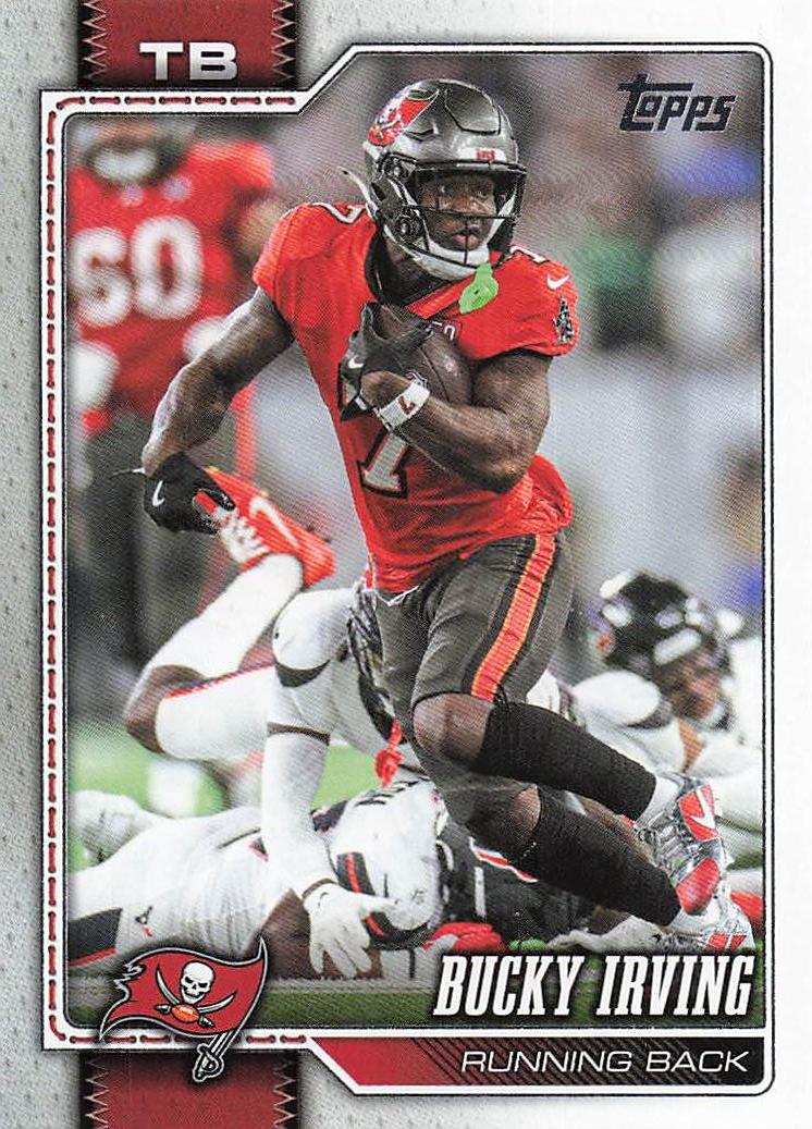 2026 Topps Flagship Football Bucky Irving #188