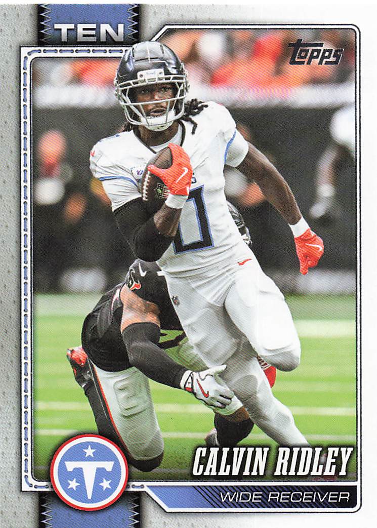 2026 Topps Flagship Football Calvin Ridley #195