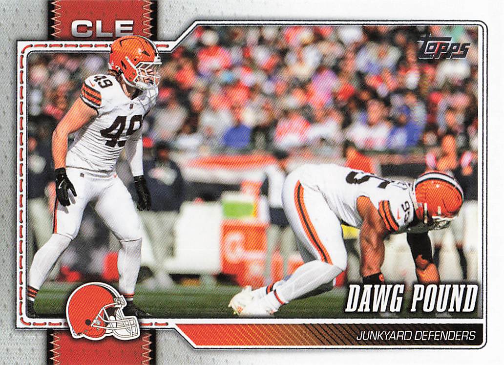 2026 Topps Flagship Football Dawg Pound #295