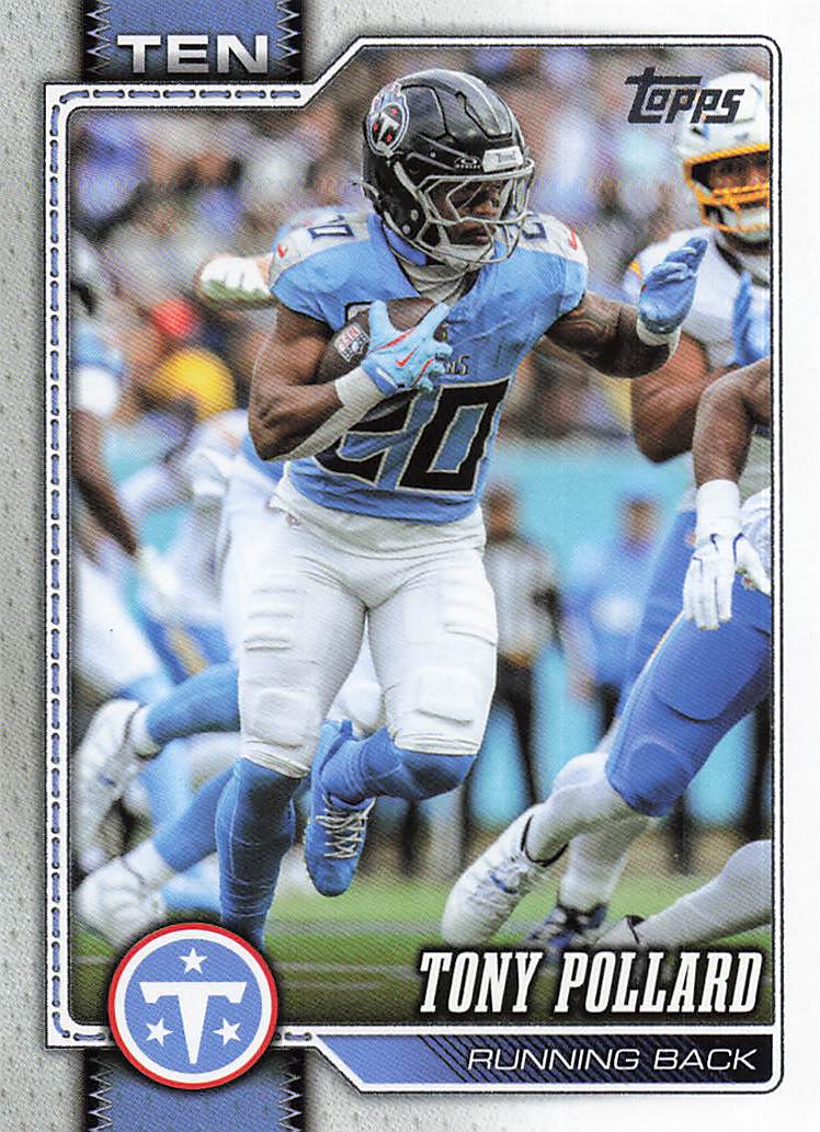 2026 Topps Flagship Football Tony Pollard #193
