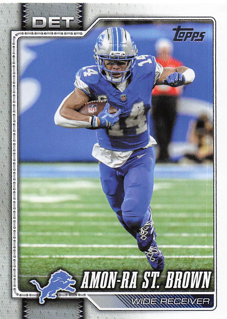 2026 Topps Flagship Football Amon-Ra St. Brown #66