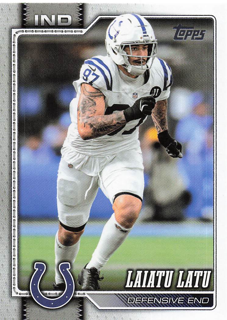 2026 Topps Flagship Football Laiatu Latu #228