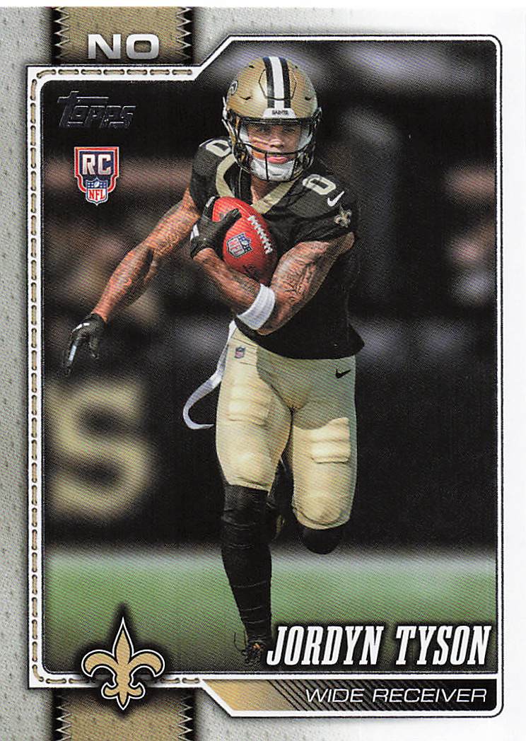 2026 Topps Flagship Football Jordyn Tyson #320 RC