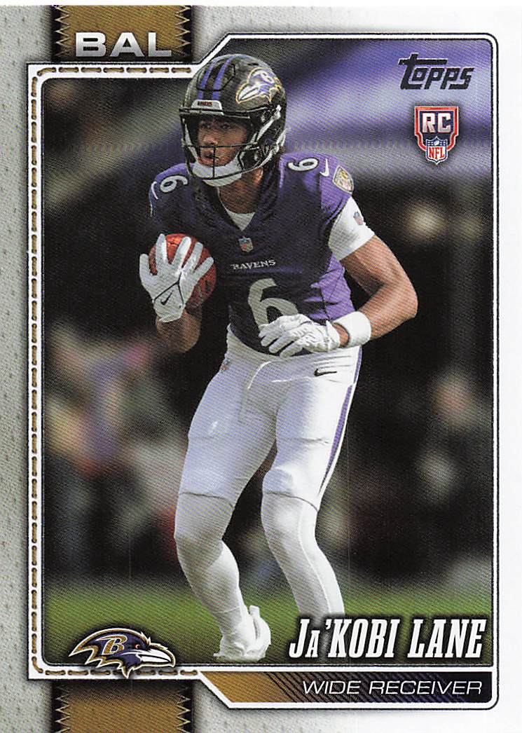 2026 Topps Flagship Football Ja’Kobi Lane #331 RC