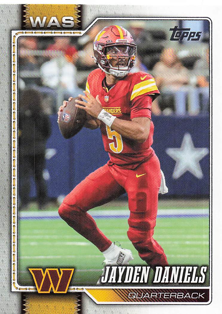 2026 Topps Flagship Football Jayden Daniels #196