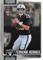 2026 Topps Flagship Football Fernando Mendoza #301 RC
