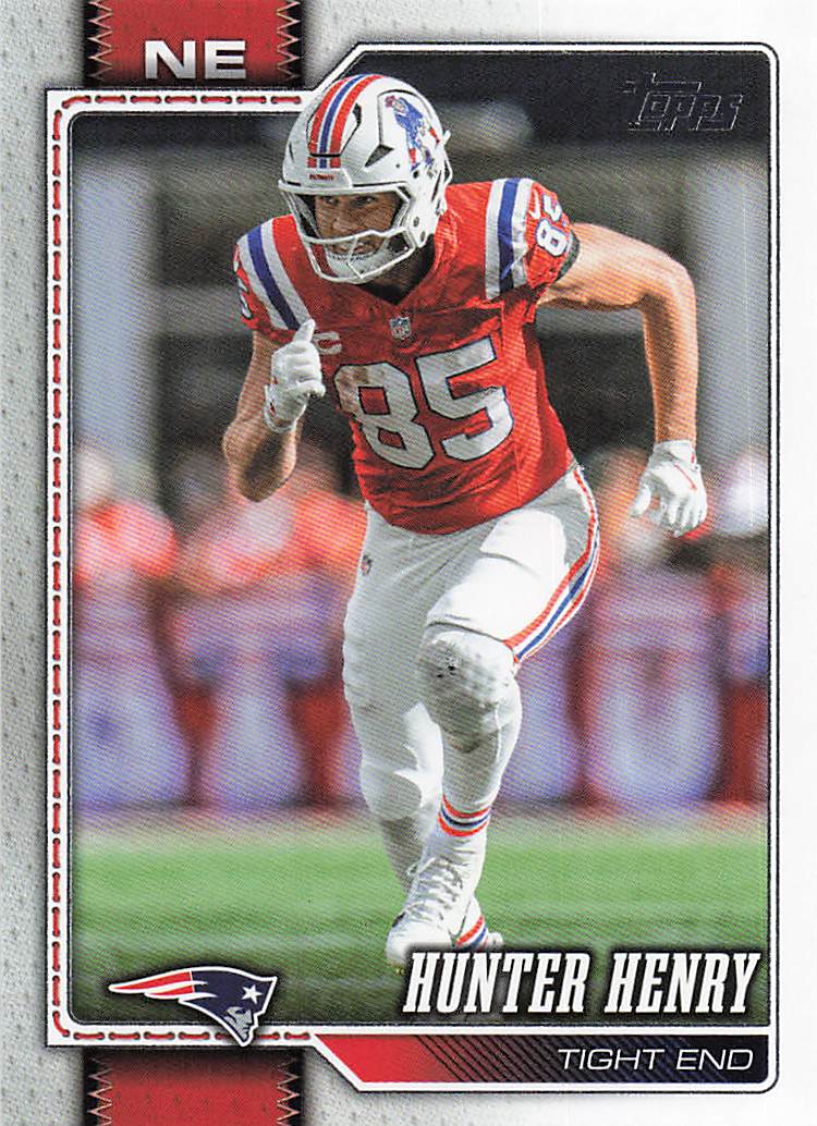 2026 Topps Flagship Football Hunter Henry #138