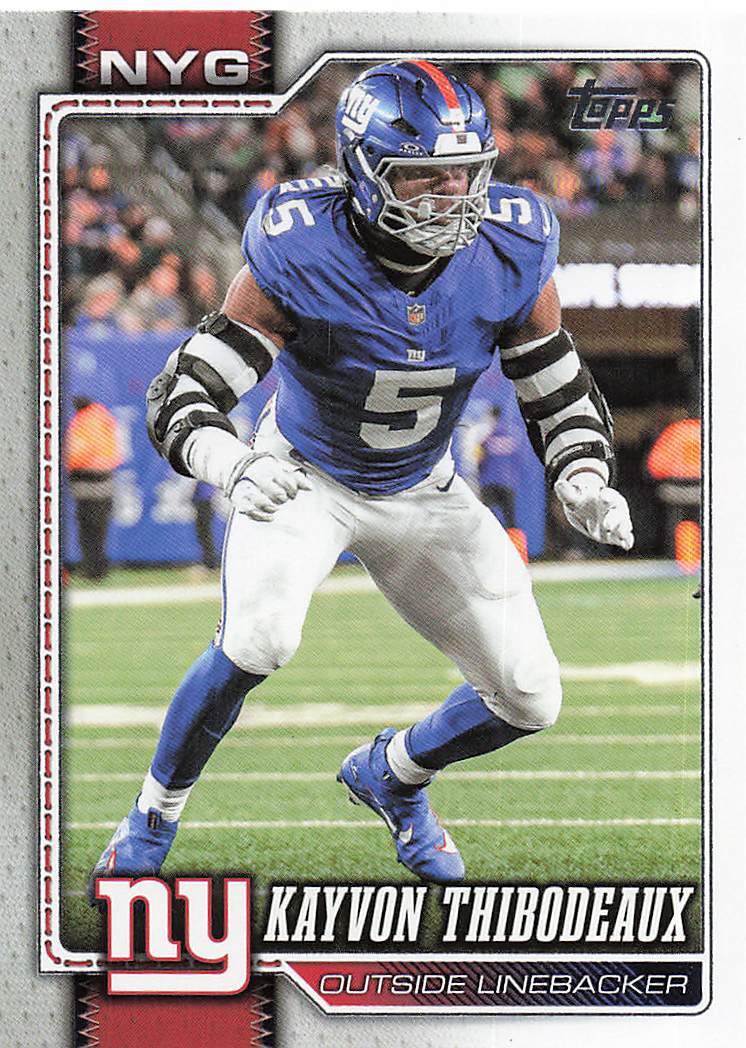 2026 Topps Flagship Football Kayvon Thibodeaux #245