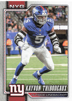 2026 Topps Flagship Football Kayvon Thibodeaux #245