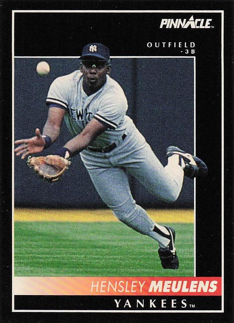 1992 Pinnacle Baseball Hensley Meulens #366