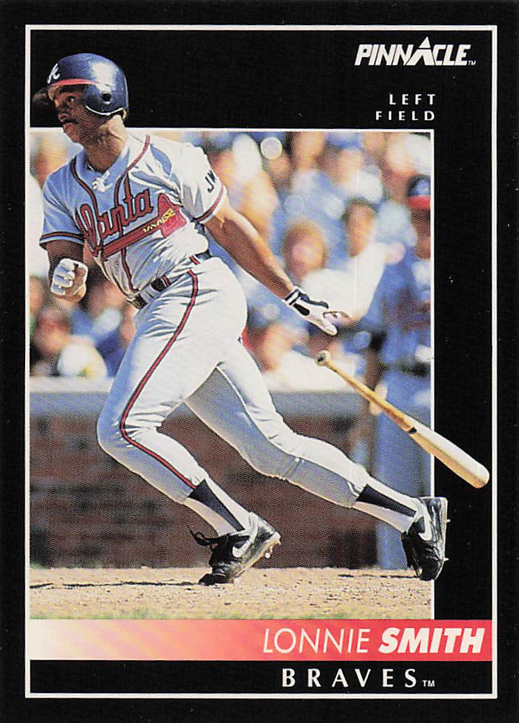 1992 Pinnacle Baseball Lonnie Smith #465