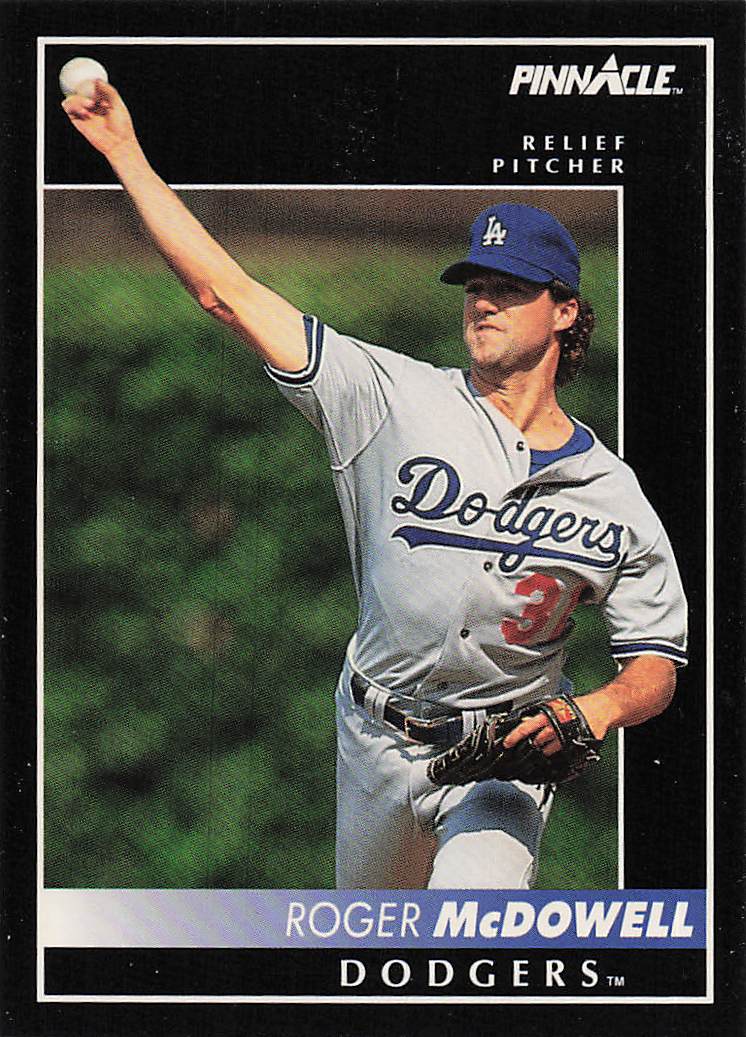 1992 Pinnacle Baseball Roger McDowell #445