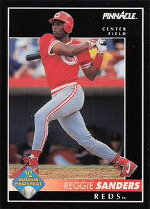 1992 Pinnacle Baseball Reggie Sanders #440