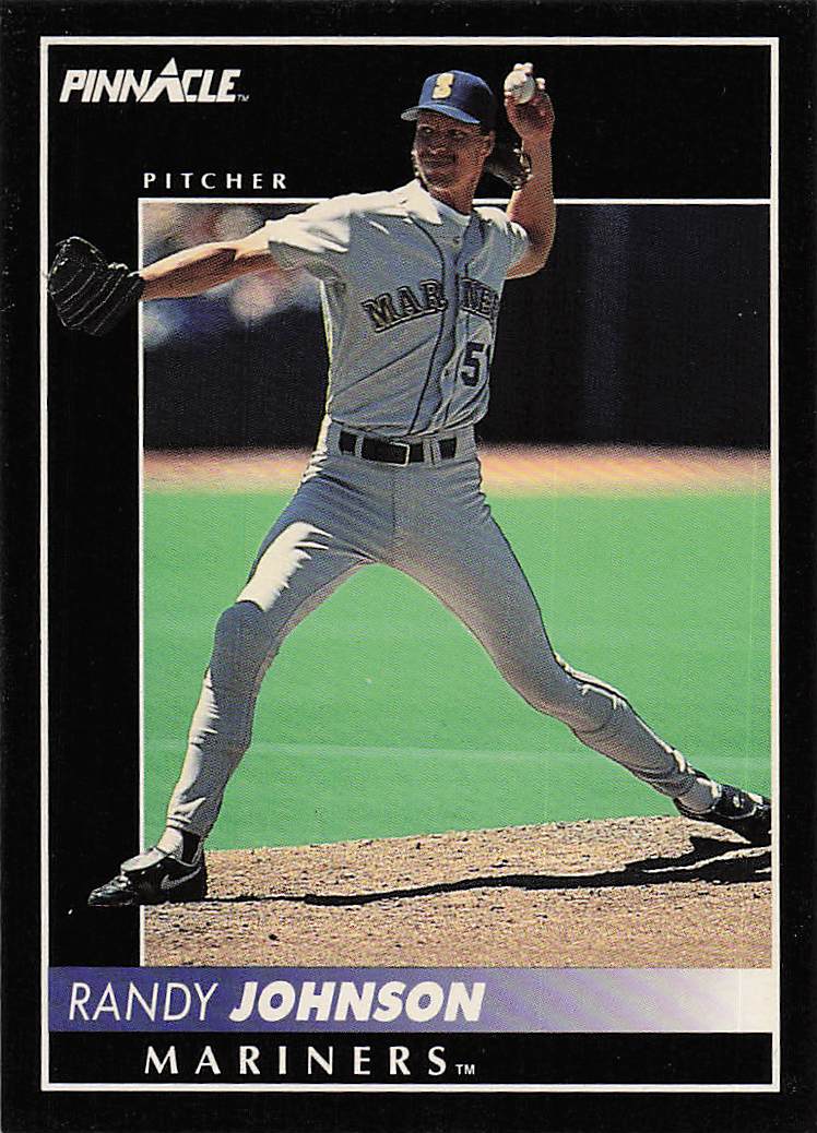 1992 Pinnacle Baseball Randy Johnson #379