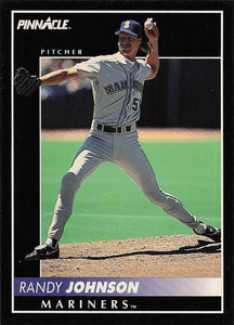 1992 Pinnacle Baseball Randy Johnson #379