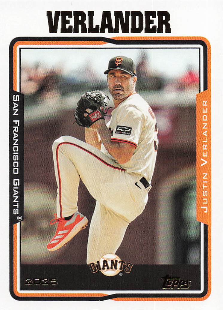 2025 Topps Archives Baseball Justin Verlander #235