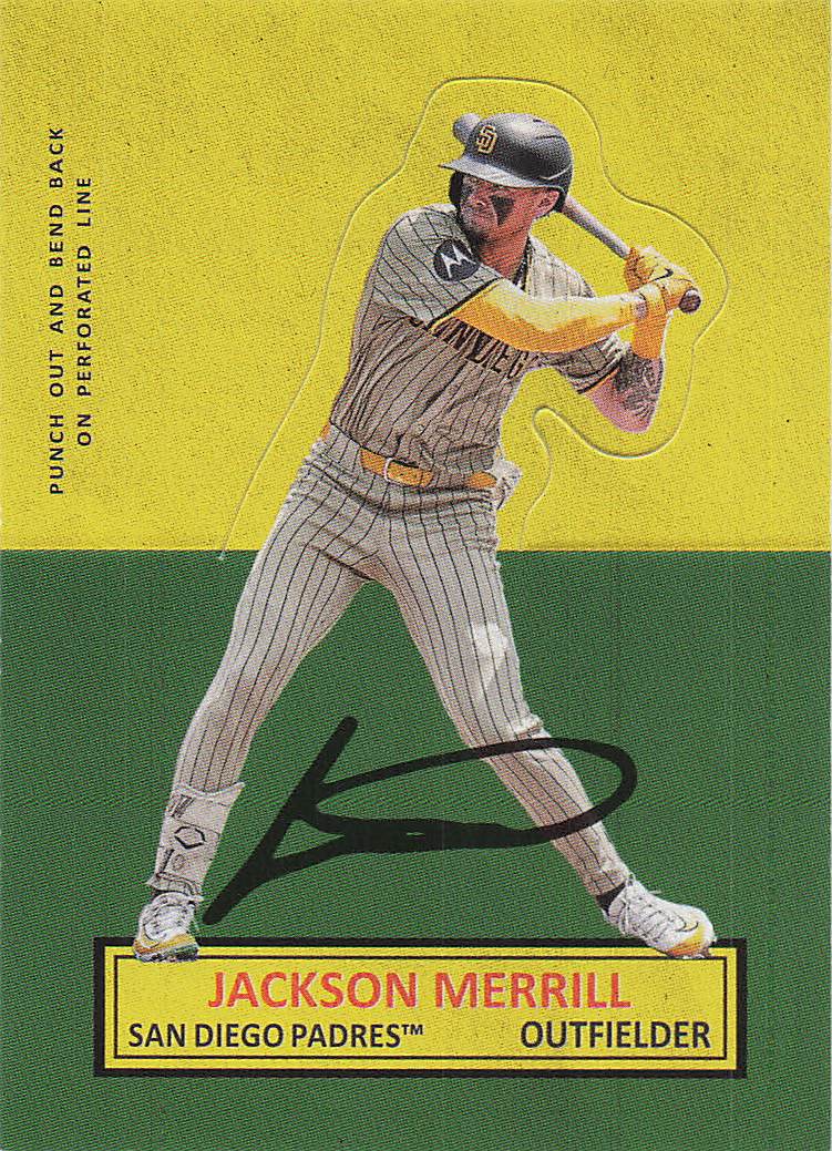 2025 Topps Archives Baseball 1964 Topps Stand-Ups Jackson Merrill #64SU-19
