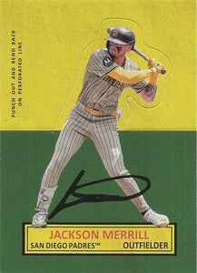 2025 Topps Archives Baseball 1964 Topps Stand-Ups Jackson Merrill #64SU-19