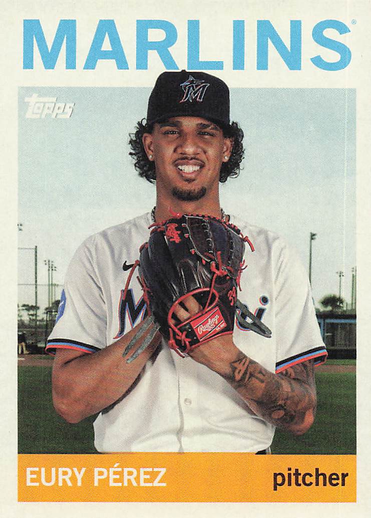 2025 Topps Archives Baseball Eury Pérez #39