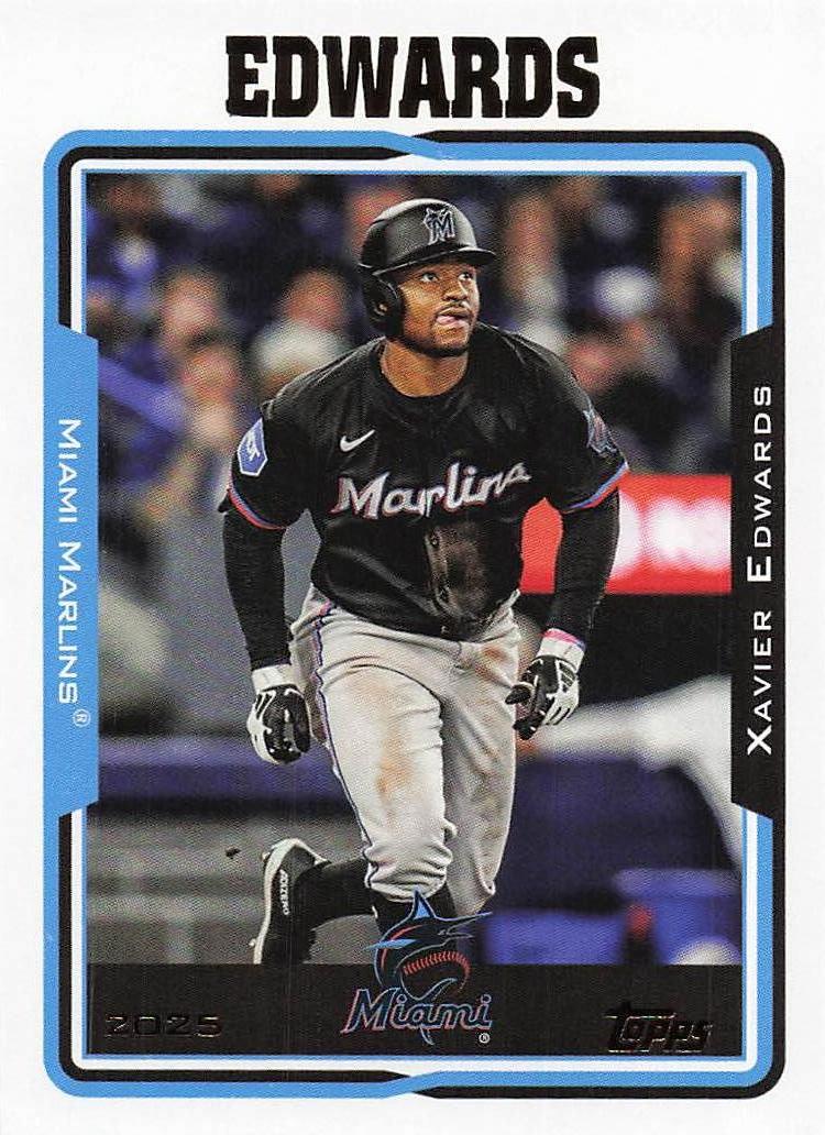 2025 Topps Archives Baseball Xavier Edwards #289