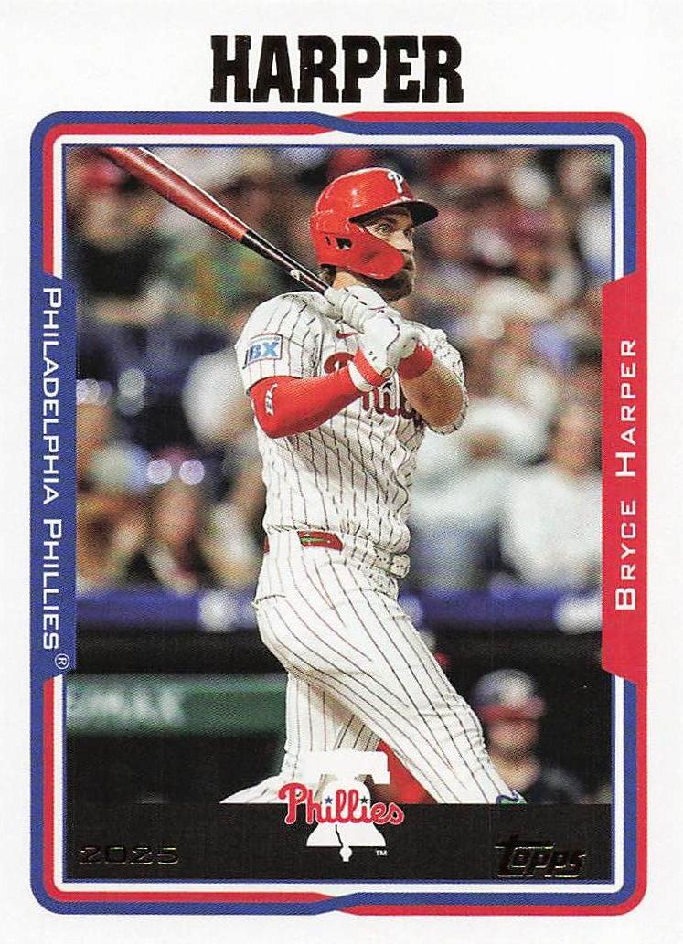 2025 Topps Archives Baseball Bryce Harper #255