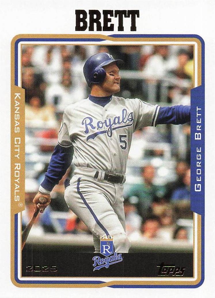 2025 Topps Archives Baseball George Brett #241