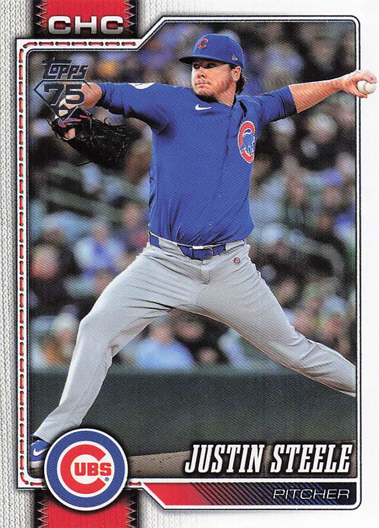 2026 Topps Baseball Justin Steele #486