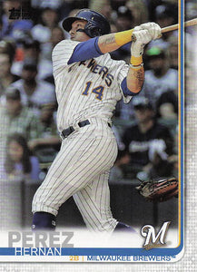 2019 Topps Baseball Hernan Perez #617