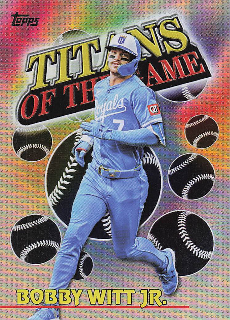 2026 Topps Baseball Titans of the Game Bobby Witt Jr. #TOG-16