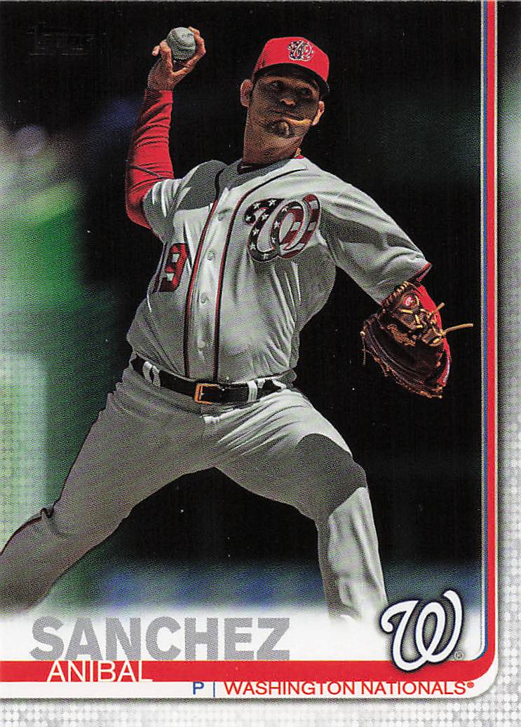 2019 Topps Update Baseball Anibal Sanchez #US176
