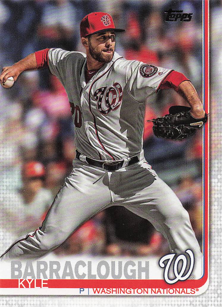 2019 Topps Update Baseball Kyle Barraclough #US60