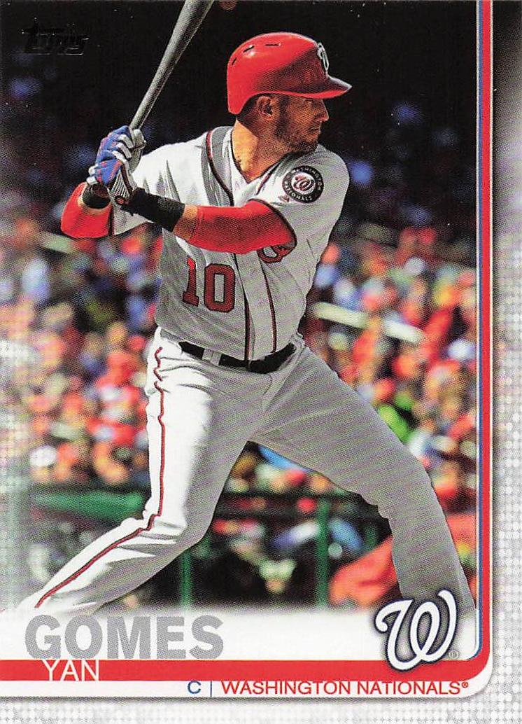 2019 Topps Update Baseball Yan Gomes #US280