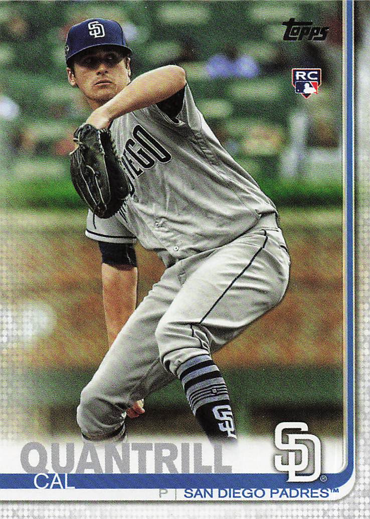 2019 Topps Update Baseball Vintage Stock Cal Quantrill #US23