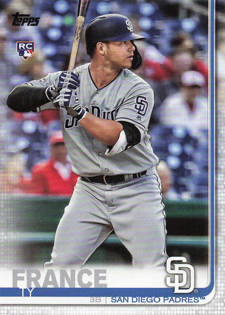 2019 Topps Update Baseball Ty France #US129 RC