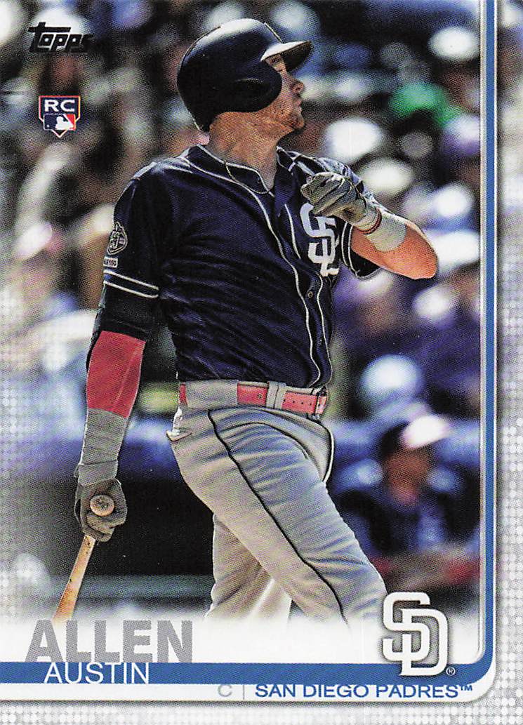2019 Topps Update Baseball Austin Allen #US103 RC