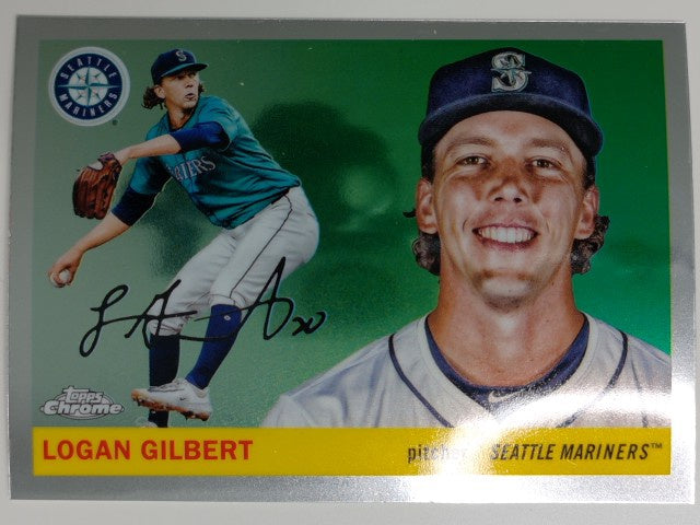 2025 Topps Chrome Platinum Baseball Logan Gilbert #129