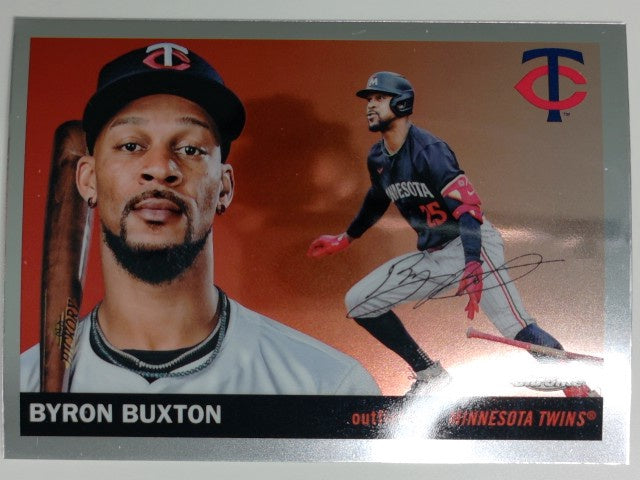 2025 Topps Chrome Platinum Baseball Byron Buxton #43