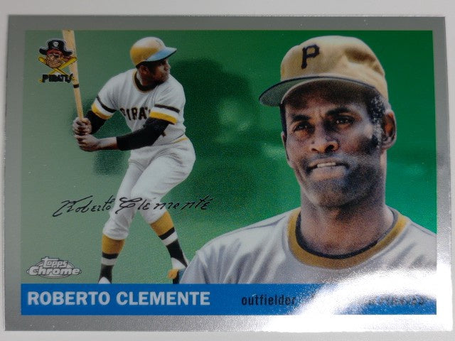 2025 Topps Chrome Platinum Anniversary Baseball Roberto Clemente #403
