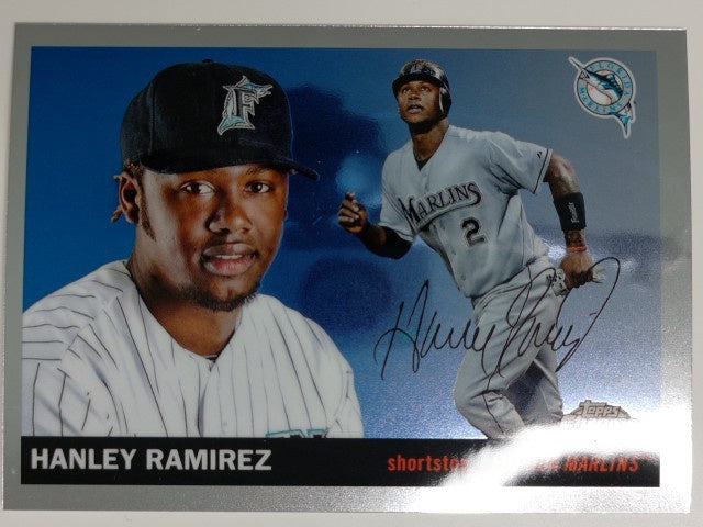 2025 Topps Chrome Platinum Anniversary Baseball Hanley Ramirez #497