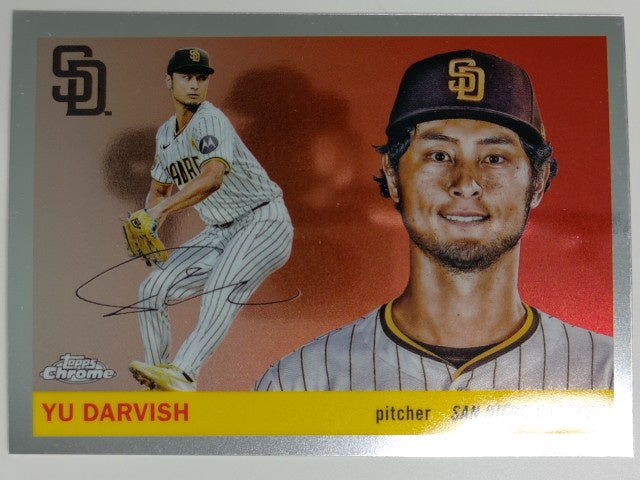 2025 Topps Chrome Platinum Baseball Yu Darvish #150