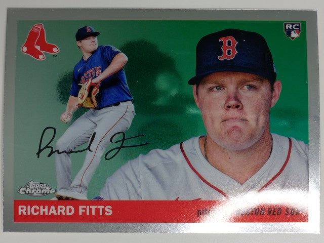 2025 Topps Chrome Platinum Anniversary Baseball Richard Fitts #268 RC