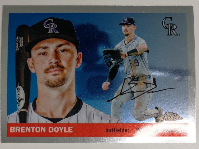 2025 Topps Chrome Platinum Anniversary Baseball Brenton Doyle #52