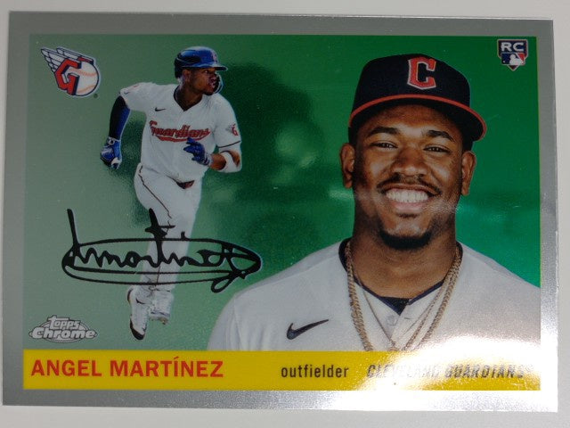 2025 Topps Chrome Platinum Baseball Angel Martínez #359 RC