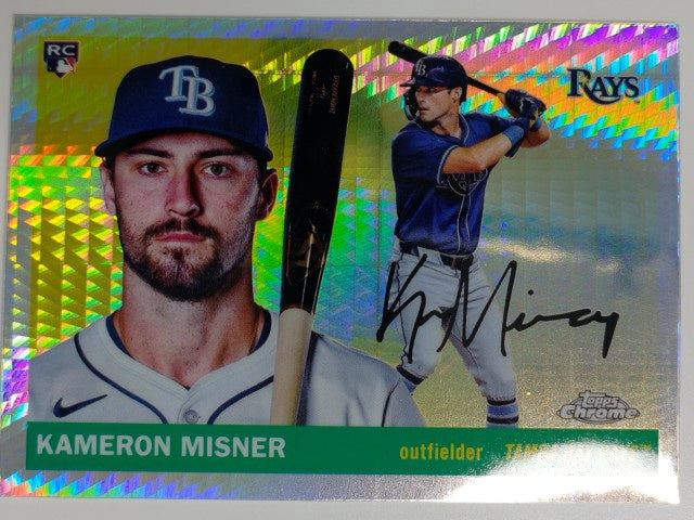 2025 Topps Chrome Platinum Baseball Prism Refractor Kameron Misner #215 RC