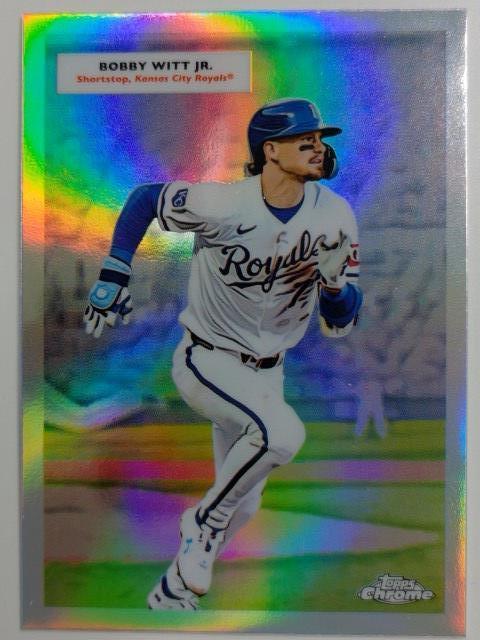 2025 Chrome Platinum 1955 Doubleheaders Bobby Witt Jr. / George Brett #55DH-12